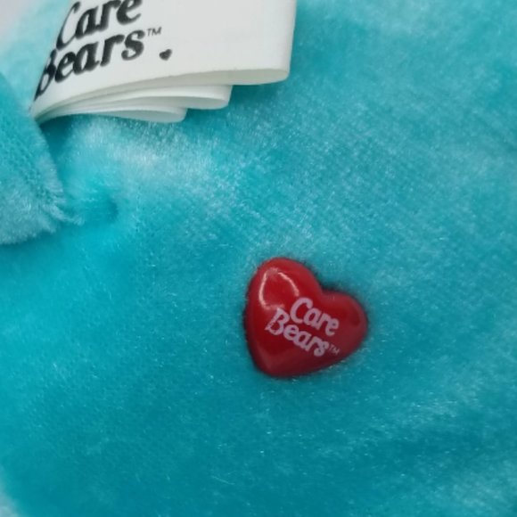 Heartsong Bear Care Bear Plush Beanie 9" American Greetings Nanco - Picture 5 of 6